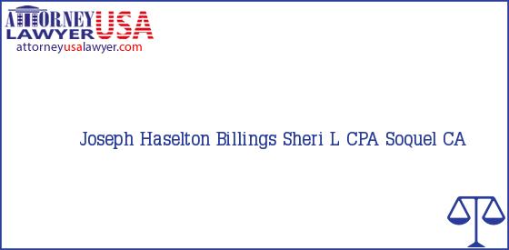 Telephone, Address and other contact data of Joseph Haselton, Soquel, CA, USA