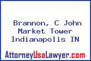 Brannon, C John Market Tower Indianapolis IN