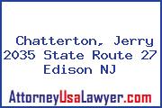 Chatterton, Jerry 2035 State Route 27 Edison NJ