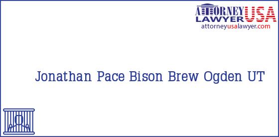 Telephone, Address and other contact data of Jonathan Pace, Ogden, UT, USA