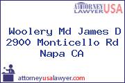 Woolery Md James D 2900 Monticello Rd Napa CA