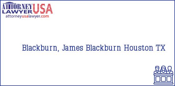 Telephone, Address and other contact data of Blackburn, James, Houston, TX, USA