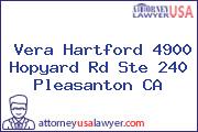 Vera Hartford 4900 Hopyard Rd Ste 240 Pleasanton CA