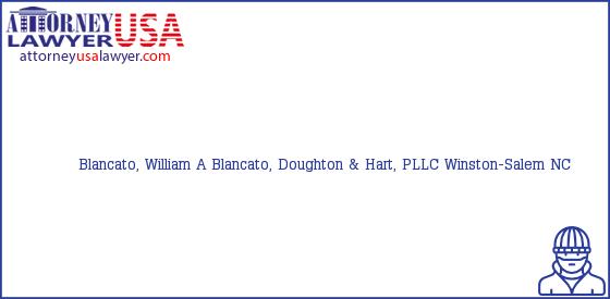 Telephone, Address and other contact data of Blancato, William A, Winston-Salem, NC, USA