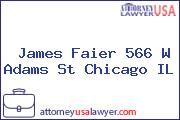 James Faier 566 W Adams St Chicago IL