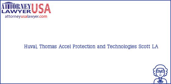 Telephone, Address and other contact data of Huval, Thomas, Scott, LA, USA