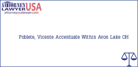 Telephone, Address and other contact data of Poblete, Vicente, Avon Lake, OH, USA