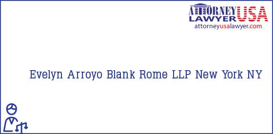 Telephone, Address and other contact data of Evelyn Arroyo, New York, NY, USA