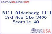 Bill Oldenberg 1111 3rd Ave Ste 3400 Seattle WA