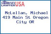 McLellan, Michael 419 Main St Oregon City OR