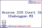 Acuroe 229 Court St Cheboygan MI