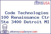Code Technologies 100 Renaissance Ctr Ste 3400 Detroit MI