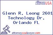 Glenn R. Leong 2601 Technology Dr. Orlando FL