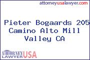 Pieter Bogaards 205 Camino Alto Mill Valley CA
