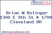 Brian W Bolinger 1300 E 9th St # 1700 Cleveland OH