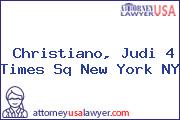 Christiano, Judi 4 Times Sq New York NY