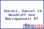 Baruti, Daniel 14 Woodruff Ave Narragansett RI