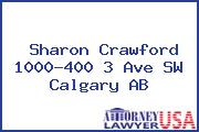 Sharon Crawford 1000-400 3 Ave SW Calgary AB