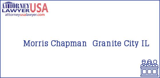 Telephone, Address and other contact data of Morris Chapman, Granite City, IL, USA