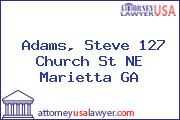 Adams, Steve 127 Church St NE Marietta GA