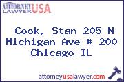 Cook, Stan 205 N Michigan Ave # 200 Chicago IL