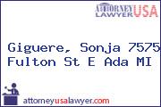 Giguere, Sonja 7575 Fulton St E Ada MI