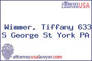 Wimmer, Tiffany 633 S George St York PA