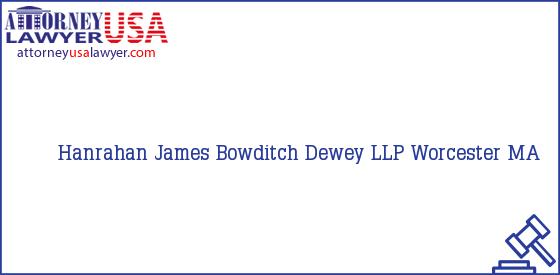 Telephone, Address and other contact data of Hanrahan James, Worcester, MA, USA