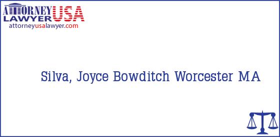 Telephone, Address and other contact data of Silva, Joyce, Worcester, MA, USA