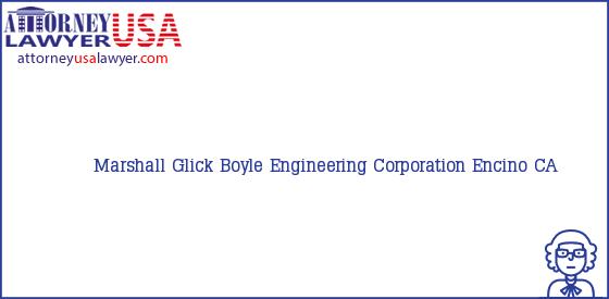 Telephone, Address and other contact data of Marshall Glick, Encino, CA, USA