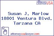 Susan J. Marlow 18801 Ventura Blvd. Tarzana CA