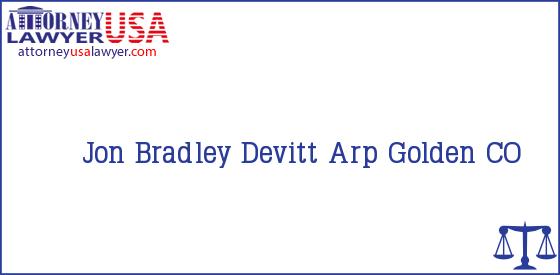 Telephone, Address and other contact data of Jon, Golden, CO, USA