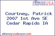 Courtney, Patrick 2007 1st Ave SE Cedar Rapids IA