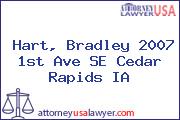 Hart, Bradley 2007 1st Ave SE Cedar Rapids IA