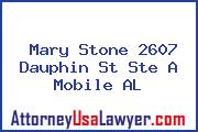 Mary Stone 2607 Dauphin St Ste A Mobile AL
