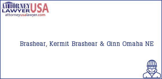 Telephone, Address and other contact data of Brashear, Kermit, Omaha, NE, USA