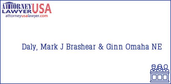 Telephone, Address and other contact data of Daly, Mark J, Omaha, NE, USA