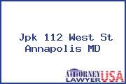 Jpk 112 West St Annapolis MD