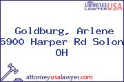 Goldburg, Arlene 5900 Harper Rd Solon OH