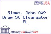 Simms, John 900 Drew St Clearwater FL