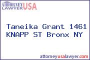 Taneika Grant 1461 KNAPP ST Bronx NY