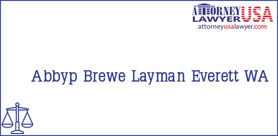 Telephone, Address and other contact data of Abbyp, Everett, WA, USA