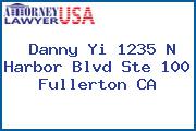 Danny Yi 1235 N Harbor Blvd Ste 100 Fullerton CA