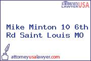 Mike Minton 10 6th Rd Saint Louis MO