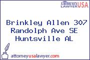Brinkley Allen 307 Randolph Ave SE Huntsville AL