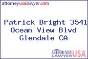Patrick Bright 3541 Ocean View Blvd Glendale CA