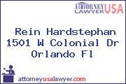 Rein Hardstephan 1501 W Colonial Dr Orlando Fl