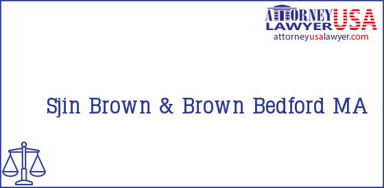 Telephone, Address and other contact data of Sjin, Bedford, MA, USA