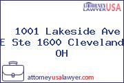  1001 Lakeside Ave E Ste 1600 Cleveland OH