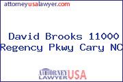 David Brooks 11000 Regency Pkwy Cary NC